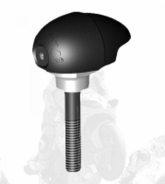 GBRacing Triumph Daytona 675 2006 bis 2010 GB Street Rahmenprotektor links Street Bullet slider left