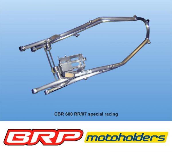 Honda CBR 600 RR 2007-2018 PC40 Alu Heckrahmen Ten Kate Spezial mit Batteriehalter