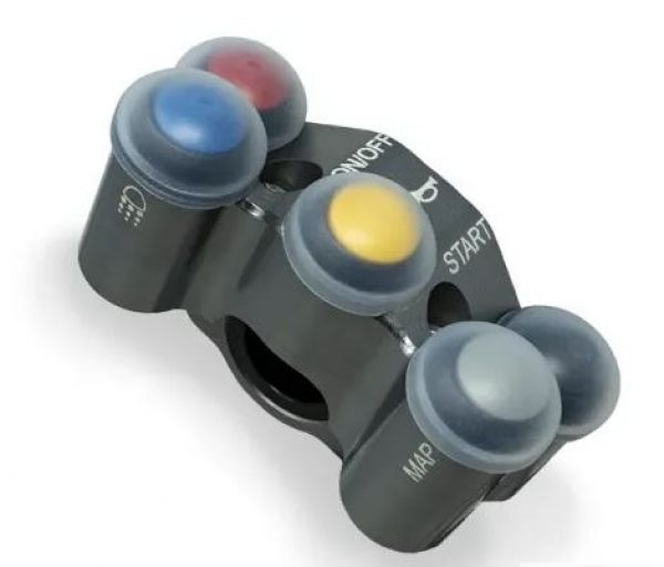 Aprilia RS 660 Tuono 660 und Tuareg 660 Jetprime Lenkerschalter race links plug & play TITAN