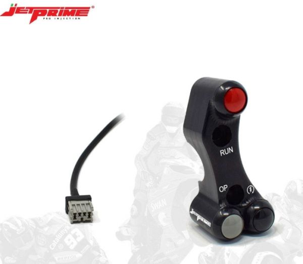Jetprime Honda CBR 1000 RR 2017 bis 2019 Lenkerschalter rechts plug & play für Standardpumpe Blau