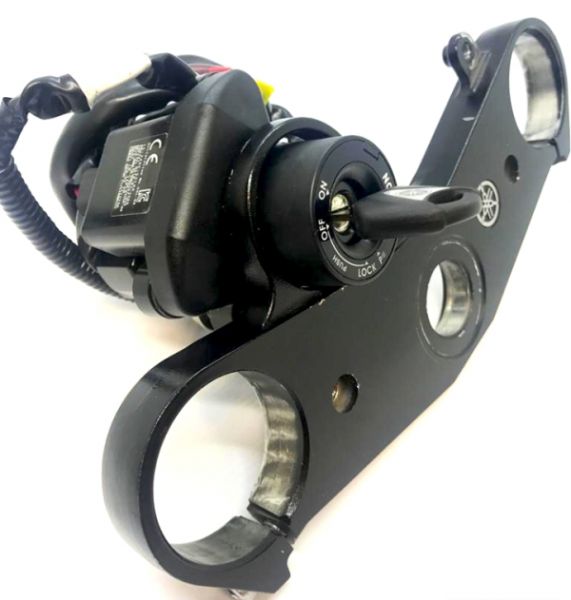 Jetprime Schalter Zündung mit Schlüsselbox für  Yamaha R6 07-22 / R1 04-22 / R7 21- schwarz