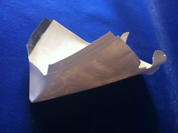 Kawasaki ZX 10R 2008 - 2010 Sebimoto Unterteil geschlossen Lower part close
