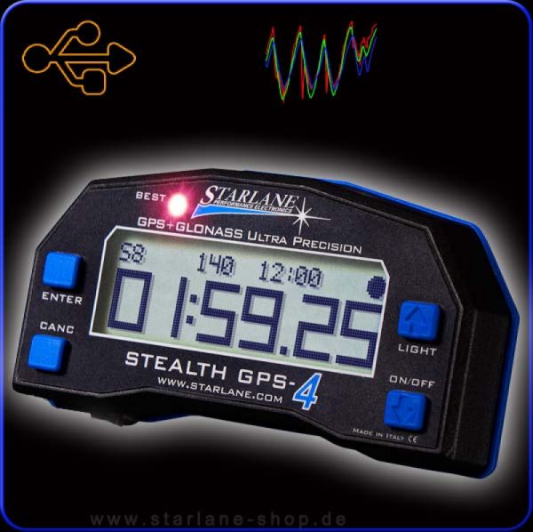 Starlane GPS Laptimer STEALTH - DATA V4