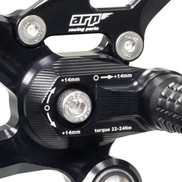 Fußrastenanlage ARP für Kawasaki ZX-10R (11-15)   RX-Serie