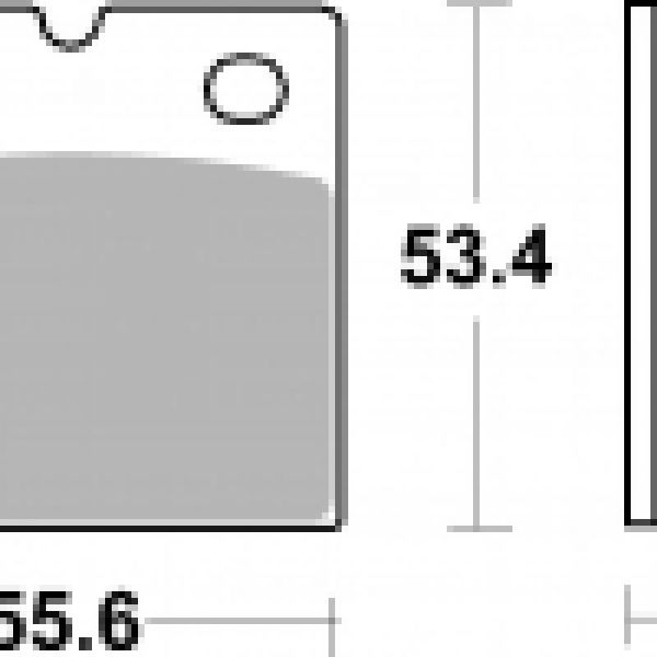 AP-Racing Bremsbelag LMP106ST für Honda CB650, FMX650, ATC185