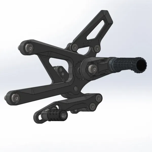 Fußrastenanlage RX - Version ARP Ducati Panigale V4/V4S/V4R (25-26)