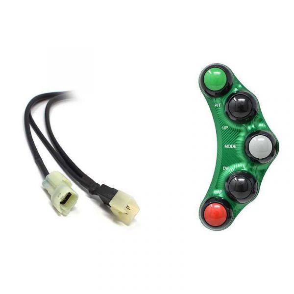 Jetprime Kawasaki ZX-10R 2016 bis 2020 Lenkerschalter racing links plug & play