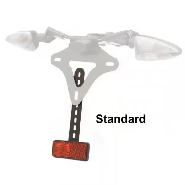 R&G Premium Kennzeichenhalter Suzuki DR-Z4S | DR-Z4SM 2025- (ABLP0404BK)
