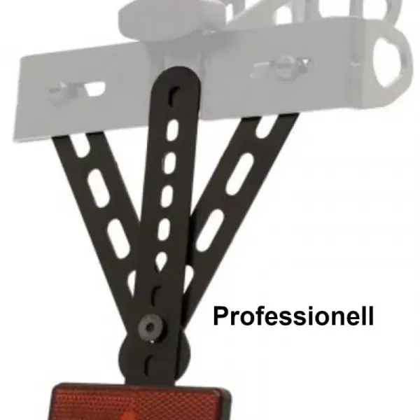 R&G Premium Kennzeichenhalter Suzuki DR-Z4S | DR-Z4SM 2025- (ABLP0404BK)