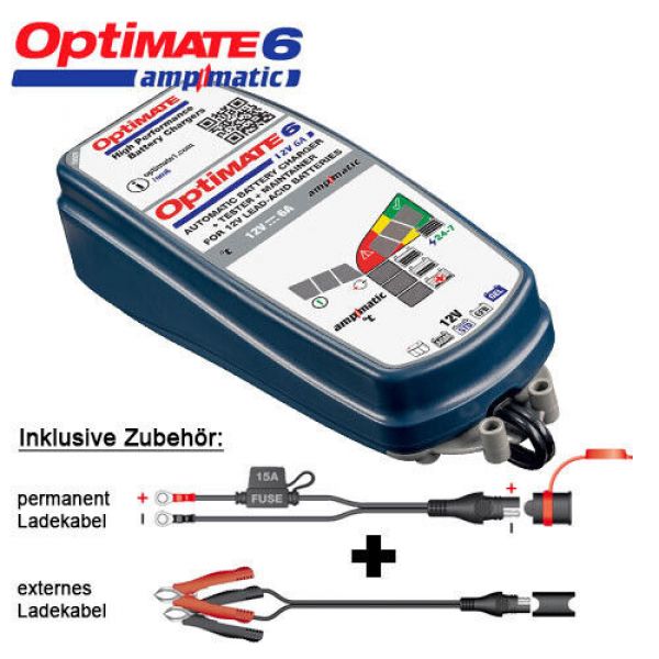 Batterieladegerät OptiMATE 6 12V/24V
