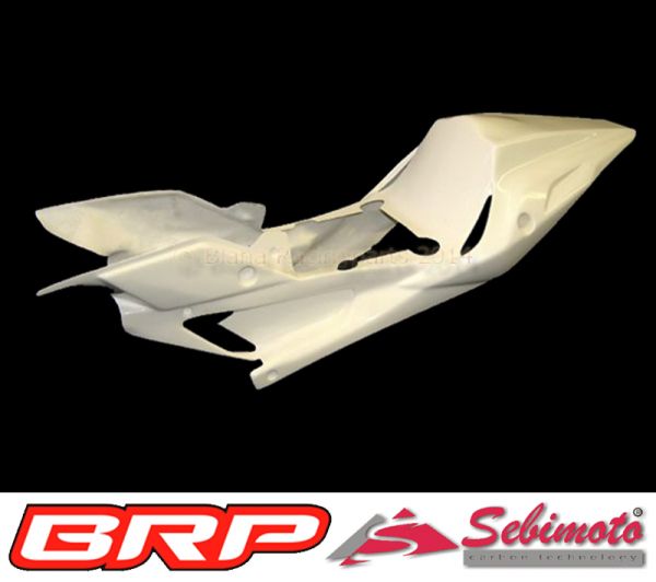 Aprilia RS 125  2006-2011 Sebimoto Rennverkleidung 2 teilig und Höcker offen für Originalsitz - Fairing 2 parts and tailsection open for original seat