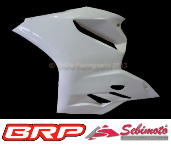 Ducati Panigale 1199 2012 bis 2014 Sebimoto Rennverkleidung 3 teilig und Höcker offen Fairing 3 parts and tailsection open
