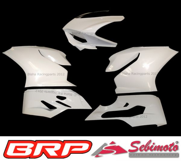 Ducati Panigale 1199 2012-2014 Sebimoto Rennverkleidung 5 teilig Fairing 5 parts