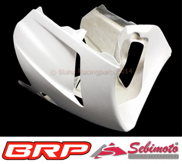 Honda VFR 400 R 1989-1992 NC30 Sebimoto Rennverkleidung 2 teilig und  Höcker offene Sitzfläche für Originalsitz  Fairing 2 parts and tailsection open seat plate for original seat