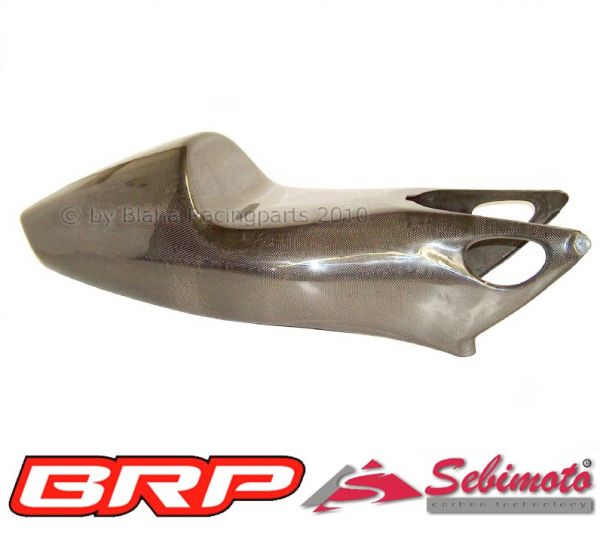 Honda NSR 500 GP 4-Zylinder Sebimoto Höcker geschlossen selbsttragend Carbon für Moosgummi  Tailsection closed self-supporting for foam rubber