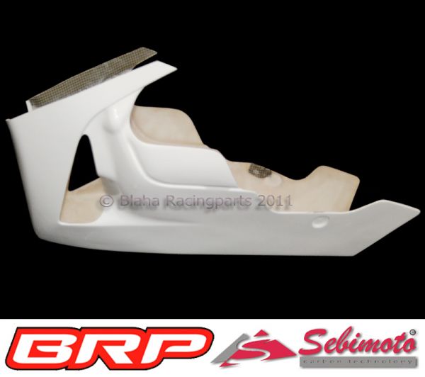 Honda CBR 1000 RR 2006-2007 SC57 Sebimoto Rennverkleidung 2 teilig. + Höcker geschlossen Ten Kate für Moosgummi Fairing 2 parts + tailsection closed Ten Kate for foam rubber