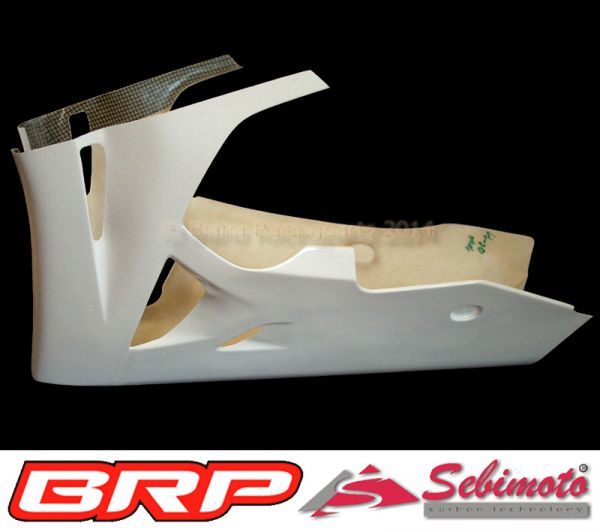 Honda CBR 1000RR 08-11 SC59 Sebimoto Rennverkleidung 2 teilig Unterteil Racing + Höcker geschlossen Ten Kate für Moosgummi Fairing 2 parts lower part racing tailsection closed Ten Kate for foam rubber