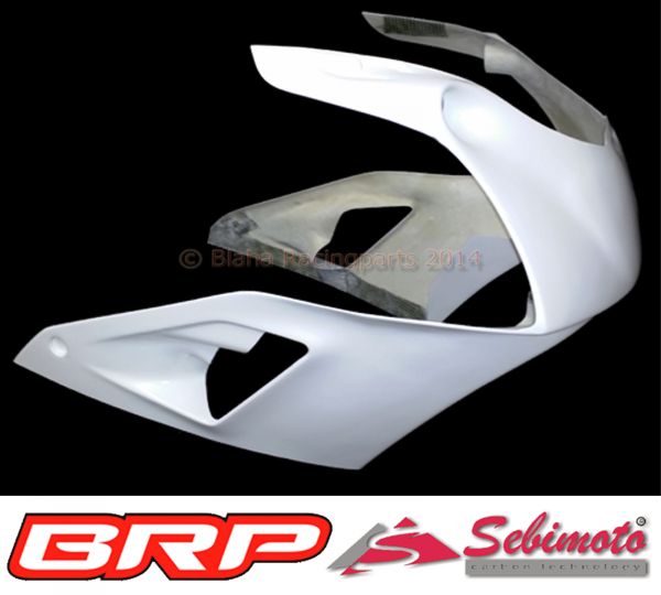 Kawasaki ZXR 400 R 1991 - 1999 Sebimoto Rennverkleidung 2 teilig. + Höcker offen für Originalsitz Fairing 2 parts + tailsection open for original seat