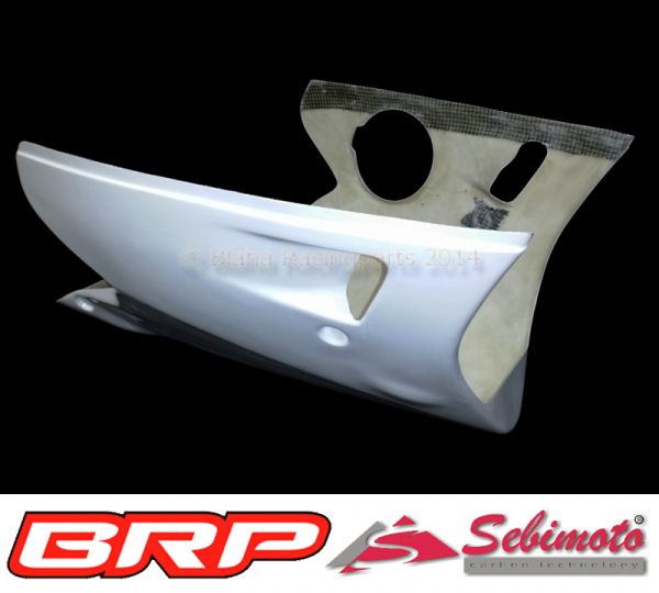 Kawasaki ZXR 400 R 1991 - 1999 Sebimoto Rennverkleidung 2 teilig. Fairing 2 parts