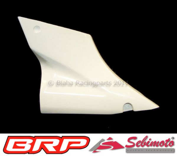 Kawasaki ZX 10R 2006 - 2007 Sebimoto Höckerrahmenschutz links rearframe protection left side