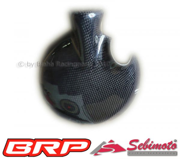 Kawasaki ZX 6R 2007 - 2008 Sebimoto Motordeckel rechts, Kupplungsdeckel Engine cover right side, Clutch cover