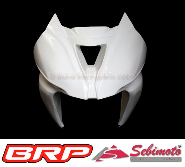 Kawasaki ZX 636 R von 2013 bis 2018 Sebimoto Oberteil ohne Scheinwerferausschnitt Upper part