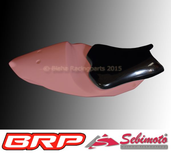 Kawasaki ZX 636 R von 2013 bis 2018 Sebimoto Höckervorderteil Sitzplatte für Moosgummiauflage Seatplate for foam rubber