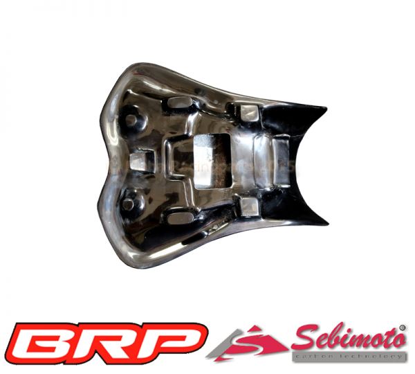 Kawasaki ZX 636 R von 2013 bis 2018 Sebimoto Höckervorderteil Sitzplatte für Moosgummiauflage Seatplate for foam rubber