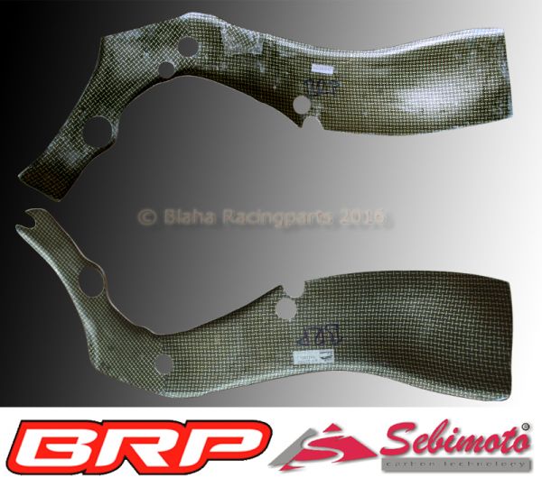 Kawasaki ZX 10R 2016 bis 2020 Sebimoto Rahmenschützer 1 Satz  Frame protection 1 set