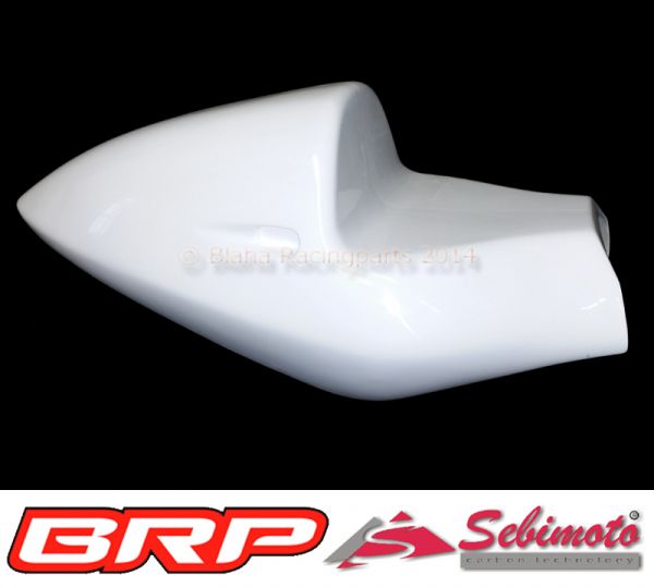 Suzuki GSX-R 600 1997-2000 und GSX-R 750 1996 - 1999 Sebimoto Höcker geschlossene Sitzfläche für Moosgummiauflage inklusive Höckerschutzblech - Tailsection closed seatplate for foam rubber inclusive undertail