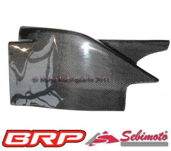 Suzuki GSX-R 1000 2005-2006 K5 K6 Sebimoto Schwingenschutz links Swingarm protection left side