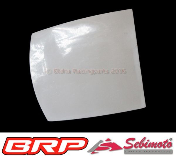 Suzuki GSX-R 600 2011-2018 / GSX-R 750 2011-2018 Sebimoto Rennverkleidung 2 teilig + Höcker offene Sitzfläche für Originalsitz + Höckerschutzblech + Tankabdeckung in GFK