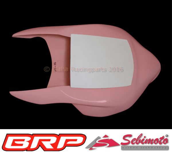Suzuki GSX-R 600 2011-2018 / GSX-R 750 2011-2018 Sebimoto Rennverkleidung 2 teilig + Höcker offene Sitzfläche für Originalsitz + Höckerschutzblech + Tankabdeckung in GFK