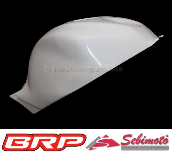 Suzuki GSX-R 600 2011-2018 / GSX-R 750 2011-2018 Sebimoto Rennverkleidung 2 teilig + Höcker offene Sitzfläche für Originalsitz + Höckerschutzblech + Tankabdeckung in GFK