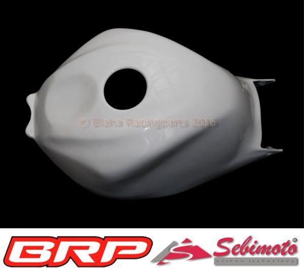 Suzuki GSX-R 600 2011-2018 / GSX-R 750 2011-2018 Sebimoto Rennverkleidung 2 teilig + Höcker offene Sitzfläche für Originalsitz + Höckerschutzblech + Tankabdeckung in GFK