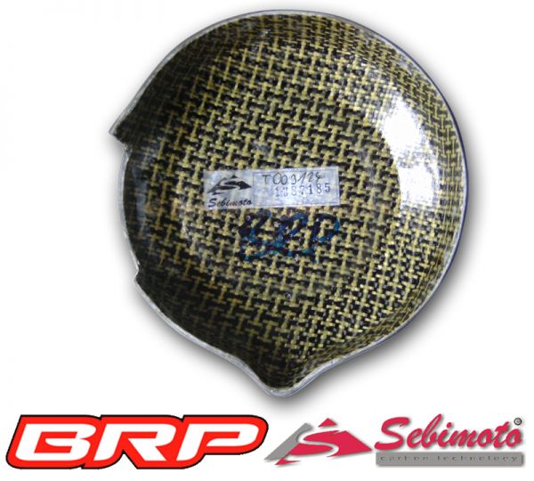 Triumph 675 Daytona 2013 bis 2020 Sebimoto Motordeckel links Limadeckel Engine cover left side Alternator cover