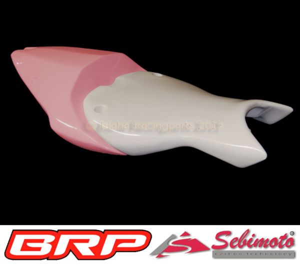 Triumph 675 Daytona 2013 bis 2020 Sebimoto Höcker-Vorderteil, Sitzplatte für Moosgummi Seatplate for foam rubber