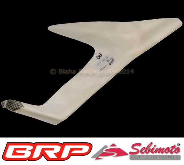 Triumph 675 Daytona 2013 bis 2020 Sebimoto Tankprotektor links Tankprotection left side