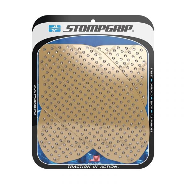 Triumph Street Triple 675 und 675R und 675RX 2013-2016 Stompgrip Pads klar