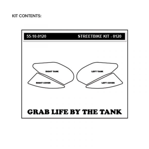 Suzuki GSX-S 1000/ ABS/ F ABS - BJ 2016-2020 - Stompgrip - Volcano Traction Pads  - 55-10-0120