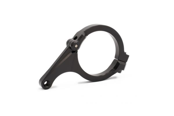 Gilles Standrohrklemme schwarz passend für Ducati Panigale V4 / S / R  (STR-KL-500-2-B)