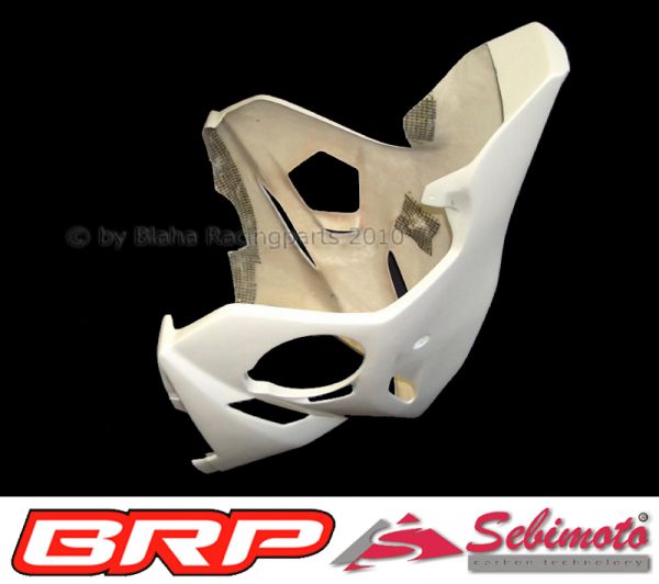 Yamaha YZF 600 R6 2003 - 2005 RJ05 RJ09 Sebimoto Unterteil geschlossen Lower part close