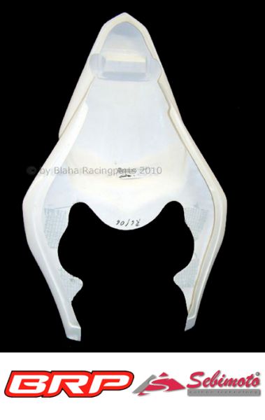 Yamaha YZF 600 R6 2006-2007 RJ11 Sebimoto Höcker offen für Originalsitz tailsection open for original seat