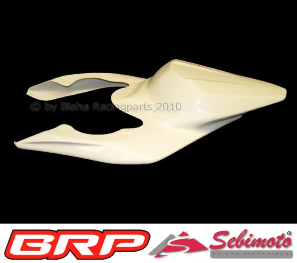Yamaha YZF 600 R6 2006-2007 RJ11 Sebimoto Höcker offen für Originalsitz tailsection open for original seat