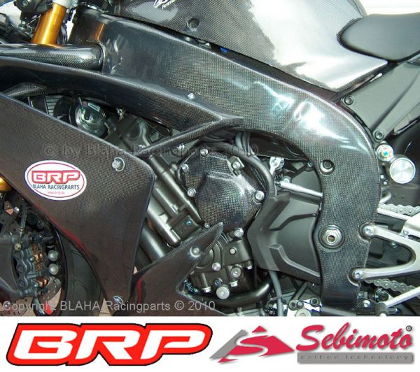Yamaha YZF 1000 R1 2007-2008 RN19 Sebimoto Rahmenschützer 1 Satz Frame protection 1 set