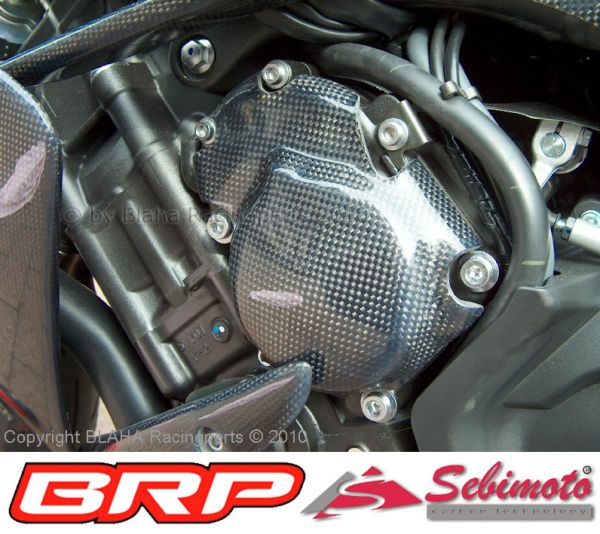 Yamaha YZF 1000 R1 2007-2008 RN19 Sebimoto Motordeckel links, Limadeckel Engine cover left side, Alternator cover