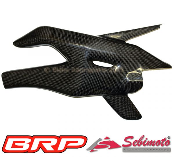 Yamaha YZF 1000 R1 2015 bis 2021 RN32 Sebimoto Schwingenschutz links - Swingarm protection left side