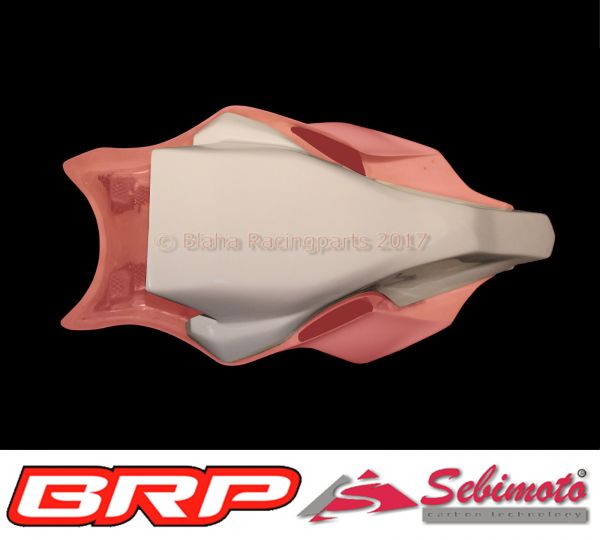 Yamaha YZF 600 R6 ab 2017 RJ27 Sebimoto Höckerschutzblech Heckunterverkleidung