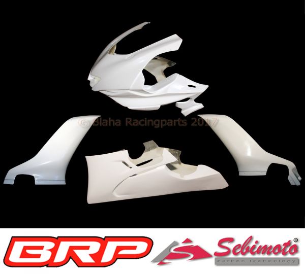 Yamaha YZF 600 R6 ab 2017 RJ27 Sebimoto Rennverkleidung 4 teilig racing fairing 4 parts