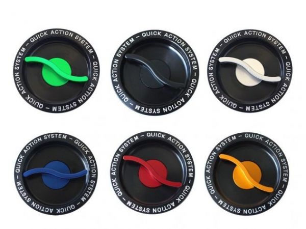 TWM ALUMINIUM TAPR.01N TANKDECKELBASIS schwarz für  verschiedene Aprilia Modelle